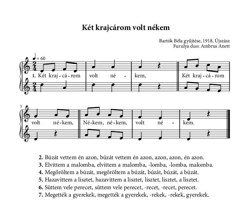 Két krajcárom volt nékem